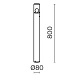 Фото 3 Ландшафтный светильник Outdoor O432FL-01GF1