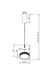 Фото 3 Подвесной светильник Maytoni MOD041PL-L15WG3K