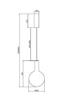 Фото 3 Подвесной светильник Maytoni MOD182PL-L4B3K