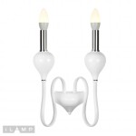 Фото 3 Бра iLamp Lady B88003-2 WH
