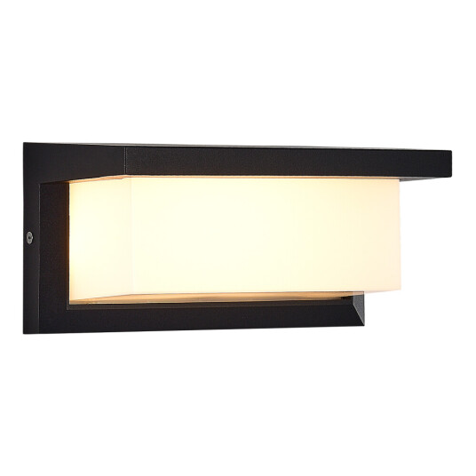 Фото SL9532.401.01 Светильник уличный настенный ST-Luce черный LED 1*10/15/20W 2700/3000/3500/4000/5000K COMBO