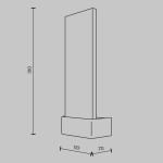 Фото 3 Настенный светильник (бра) Maytoni MOD318WL-L3CH3K