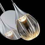 Фото 3 Настенный светильник MB24001004-1A chrome/clear