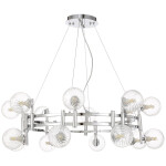 Фото 3 Люстра Crystal Lux LUXURY SP16 CHROME