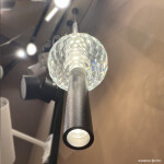 Фото 1 Светильник подвесной Crystal Lux ELVIRA SP8W LED 4000K BLACK