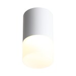 Фото 3 ST100.502.05 Светильник потолочный Белый LED 1*5W 3000K 390Lm Ra>80 120° D64xH110 170-240V Накладные светильники