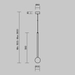 Фото 5 Подвесной светильник Maytoni MOD383PL-L4B3K