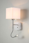 Фото 2 Бра Crystal Lux PACO AP2 CHROME/WHITE