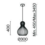 Фото 5 Подвесной светильник Maytoni MOD192PL-01W1