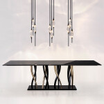 Фото 5 Подвесной светильник Pezzo 9 pearl black