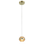 Фото 2 Подвесной светильник MD22030002-1A gold/champagne