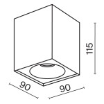 Фото 4 Потолочный светильник Technical C030CL-01B