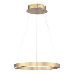 Фото SL6238.323.01 Светильник подвесной ST-Luce латунь/латунь LED 1*25W 4000K ПАРИЛЛА