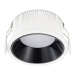 Фото 2 ST755.438.12 Св-к встр. Черный LED 1*12W 3000K 1 080Lm Ra80 120° IP20 D105xH50 100-240V Встраиваемые светильники