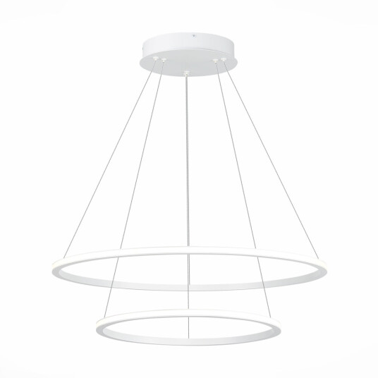 Фото ST604.543.56 Светильник подвесной ST-Luce Белый/Белый LED 1*56W 4000K Подвесные светильники