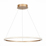 Фото 2 ST604.243.34 Светильник подвесной ST-Luce Золотистый/Белый LED 1*34W 4000K Подвесные светильники
