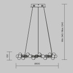 Фото 3 Подвесной светильник Maytoni MOD081PL-L50G3K