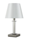 Фото 4 Настольная лампа Crystal Lux NICOLAS LG1 NICKEL/WHITE