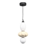Фото 3 SL6134.413.01 Светильник подвесной ST-Luce черный/желтый, опаловый LED 1*18W 3000K ФЛОРЕНТИНИ