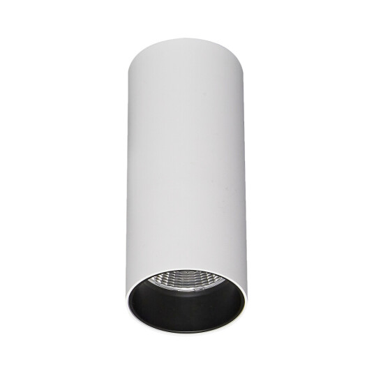 Фото ST170.532.07 Светильник потолочный Белый LED 1*7W 3000K 560Lm Ra>90 60° IP20 D52xH125 220-240VV Накладные светильники