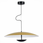 Фото 2 SL6502.213.01 Светильник подвесной ST-Luce Золотистый,Черный/Золотистый LED 1*40W 3000K АРМОНИКО