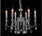 Фото 3 Люстра Crystal Lux MERCEDES SP6 CHROME/SMOKE