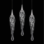 Фото 2 Подвесной светильник Goddess Tears 3 chrome