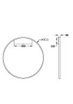 Фото 1 Настенный светильник (бра) Maytoni MOD058WL-L50W3K