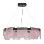 Фото SL6021.403.54 Светильник подвесной ST-Luce черный/розовый LED 1*54W 3000K ВУАЛЬ