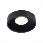Фото 3 ST751.438.10 Св-к встр. Черный LED 1*10W 3000K 750Lm Ra>90 38° IP20 D100xH75 170-240V Встраиваемые светильники