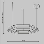 Фото 5 Подвесной светильник Maytoni MOD296PL-L40BC3K