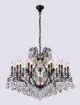 Фото 3 Люстра Crystal Lux MAGNIFICO SP19 BLACK/TRANSPARENT