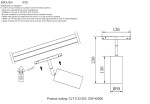Фото 1 Светильник трековый магнитный Crystal Lux CLT 0.33 003 12W WH 4000K