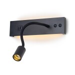 Фото 4 CL704471 Декарт Черный Св-к Настенный с USB