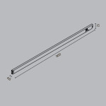 Фото 3 Трековый светильник Technical TR190-1-5W3K-B
