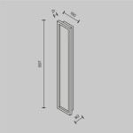 Фото 3 Настенный светильник (бра) Maytoni MOD311WL-L70B3K