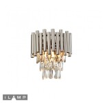 Фото 2 Настенный светильник iLamp Savage W9510-1 Nickel