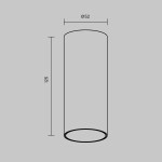 Фото 3 Потолочный светильник Technical C056CL-L12B2.7K-W-B