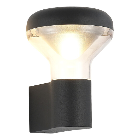 Фото SL9541.701.01 Светильник уличный настенный ST-Luce темно-серый LED 1*6W 3000K DROP