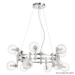 Фото 4 Люстра Crystal Lux LUXURY SP12 CHROME