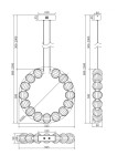 Фото 4 Подвесной светильник Maytoni MOD555PL-L23CH5K