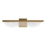 Фото 2 SL6509.201.01 Светильник настенный ST-Luce Золотистый/Прозрачный LED 1*18W 4000K FESALE