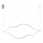Фото 3 SL6106.103.56 Светильник подвесной ST-Luce Никель/Белый LED 1*56W 4000K CORTILE