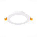 Фото 4 ST210.538.08 Св-к встр. Белый LED 1*8W 3000K 640Lm Ra80 110° IP20 D120xH30 220-240V Встраиваемые светильники