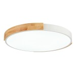Фото 2 SLE201352-01 Светильник потолочный Белый, Светлое дерево/Белый LED 1*40W 3000K/4000K/6000K DELIA