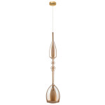 Фото 3 Светильник подвесной Crystal Lux LUX NEW SP1 C AMBER