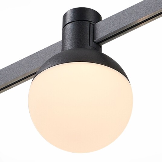 Фото ST815.446.05 Магнитный трековый светильник FARM Черный LED 1*5W 4000K 78Lm Ra90 120 IP20 D75xH109 2 FARM