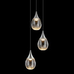 Фото 5 Подвесной светильник MD24001004-3A chrome/clear