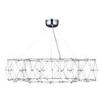 Фото 2 SL6602.103.72 Светильник подвесной ST-Luce Хром/Прозрачный LED 1*72W 4000K ГРАВЕТТА