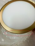 Фото 1 utsenka-SL6508.203.01 Светильник подвесной ST-Luce Матово Золотистый/Белый LED 1*60W 4000K РИО